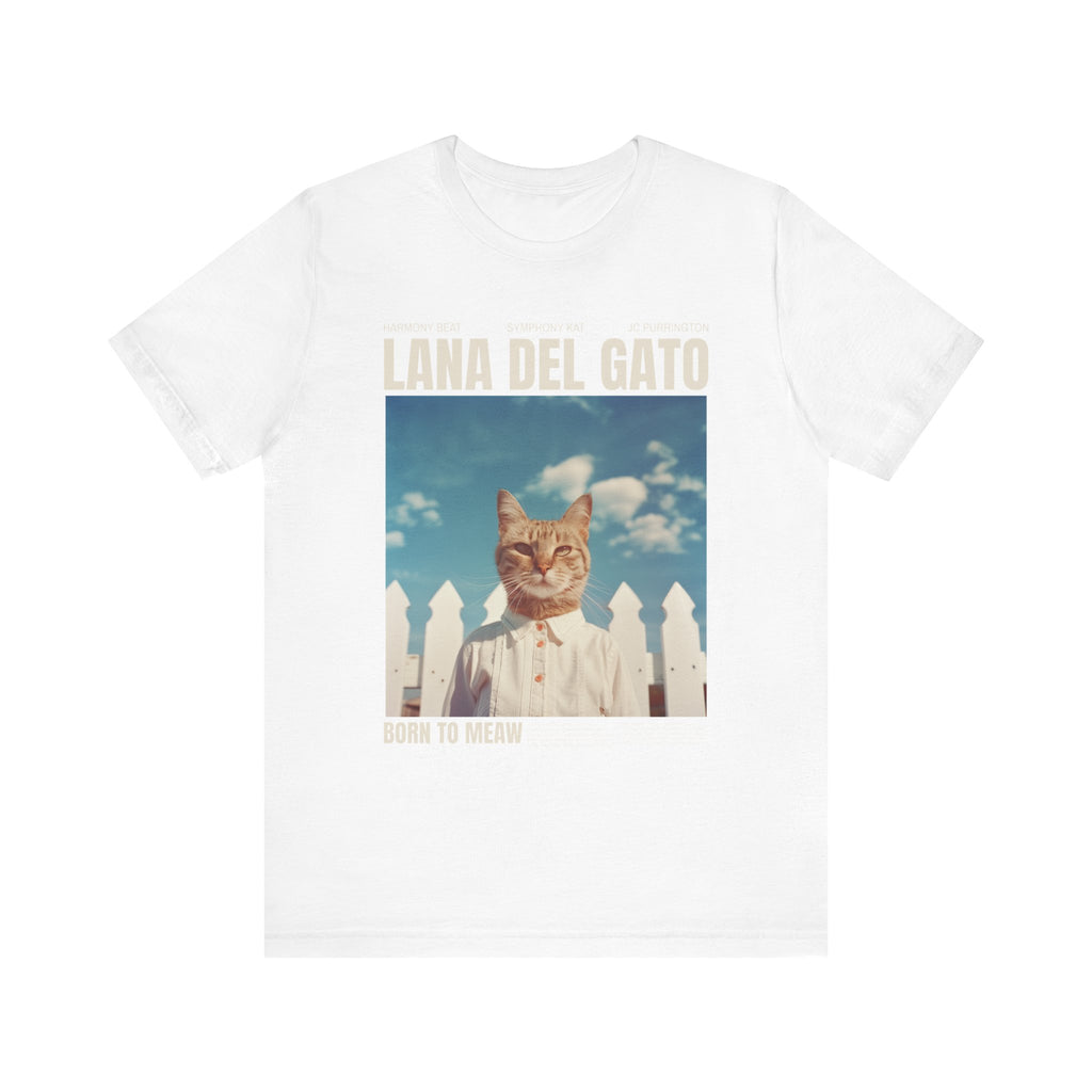 Cat-Themed Graphic Tee with Retro Vibe, Perfect for Cat Lovers, Gifts for Pet Owners, Unique T-Shirt for Birthdays, Casual Wear, [...]