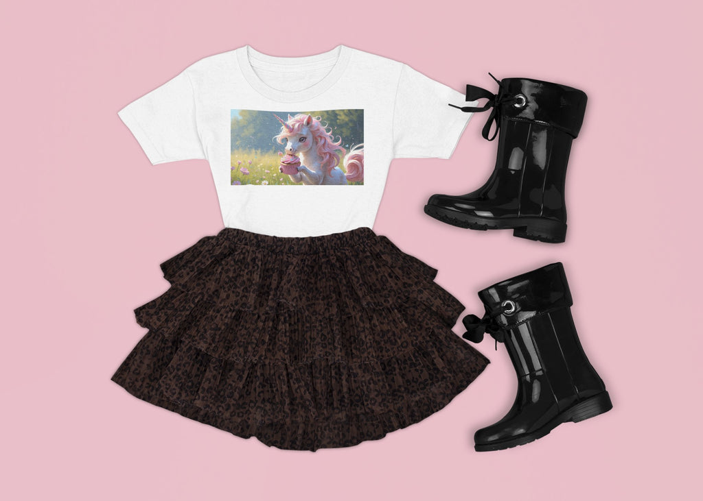 Magical Unicorn Youth Tee, Kids Animal Shirt, Fun Summer T-Shirt, Birthday Gift, Playful Unicorn Design