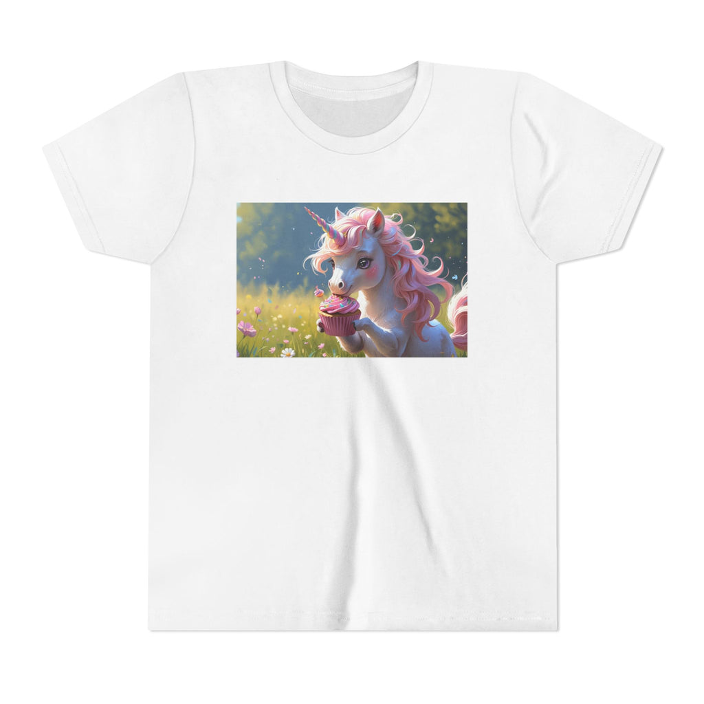 Magical Unicorn Youth Tee, Kids Animal Shirt, Fun Summer T-Shirt, Birthday Gift, Playful Unicorn Design
